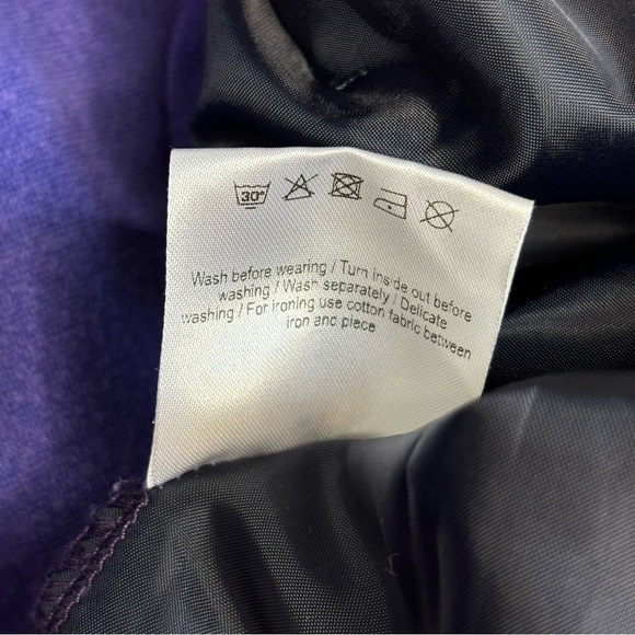 Lohla Sports Purple Zip Up Coat Jacket | Size Small - Picture 8 of 9